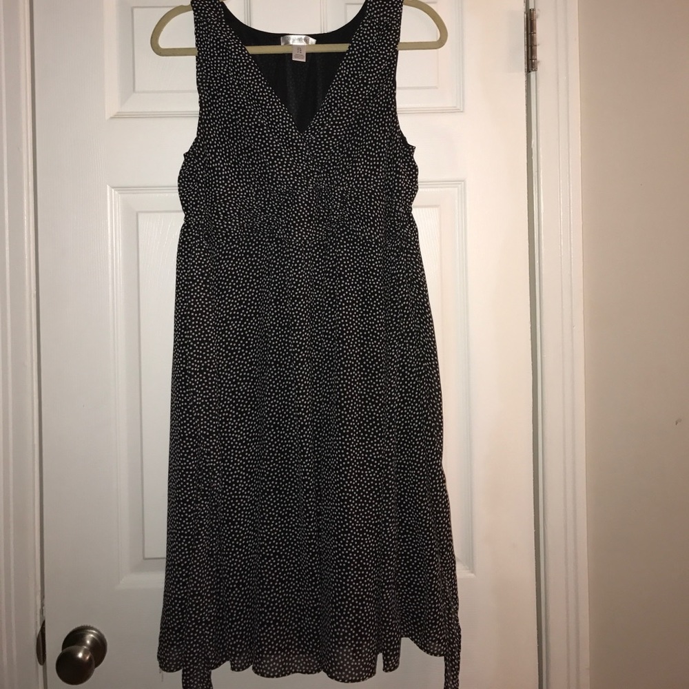 Maternity speckled dress