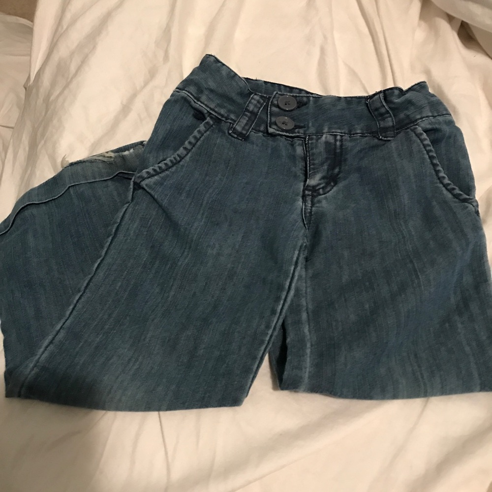 Girls Cherokee wide leg jeans