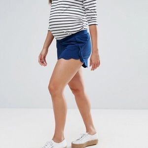 ASOS Maternity Scallop Hem Short