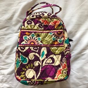 Vera Bradley Plum Crazy Lunch Box