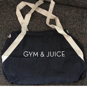 " Gym & Juice " athletic/gym bag