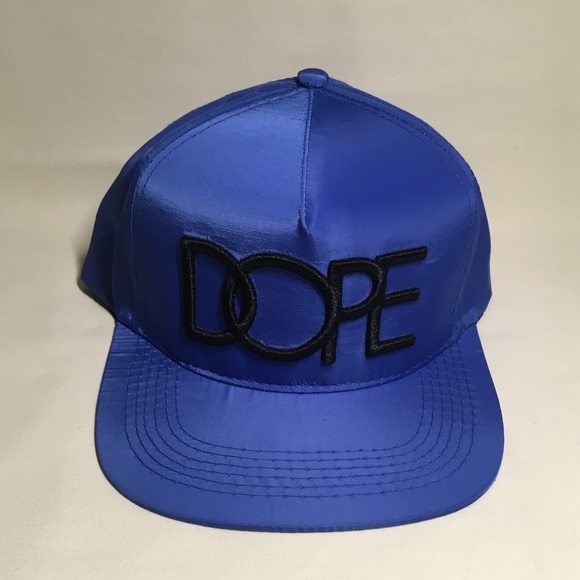 DOPE Other - Dope Blue Nylon snapback hat