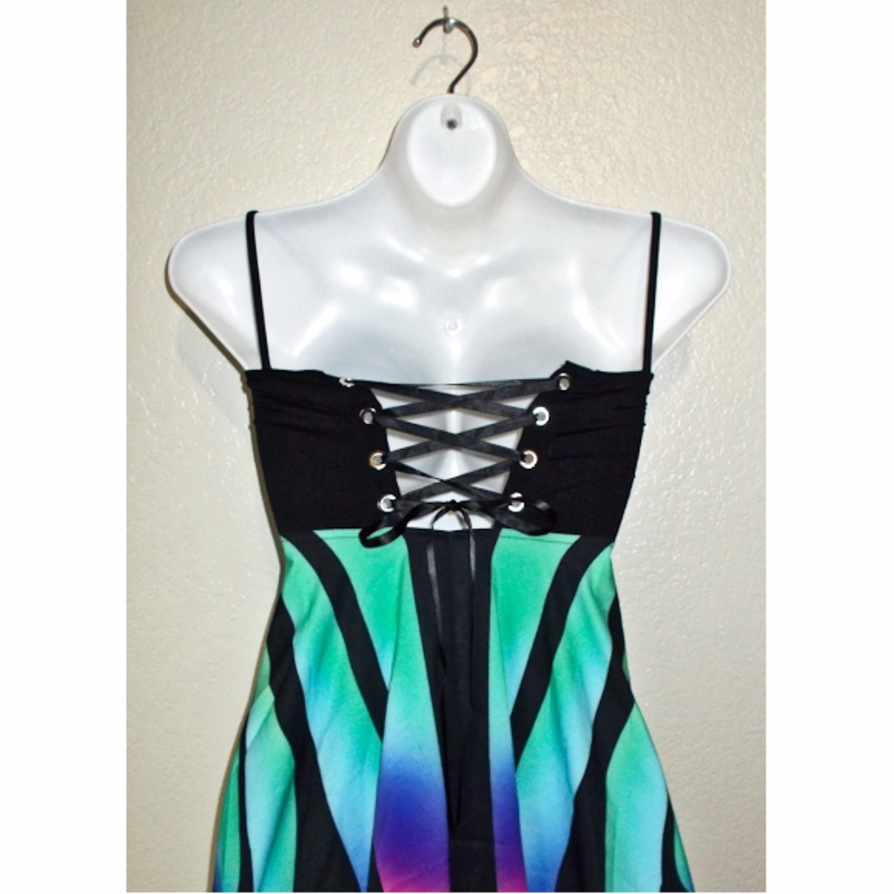 NEW Butterfly Empire Lace Up Corset Back Dress 2X - Picture 5 of 5