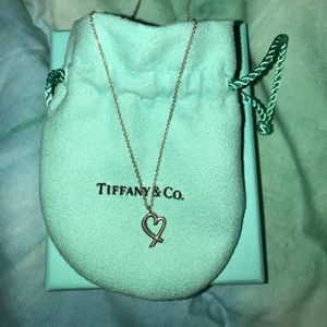 Tiffany heart necklace