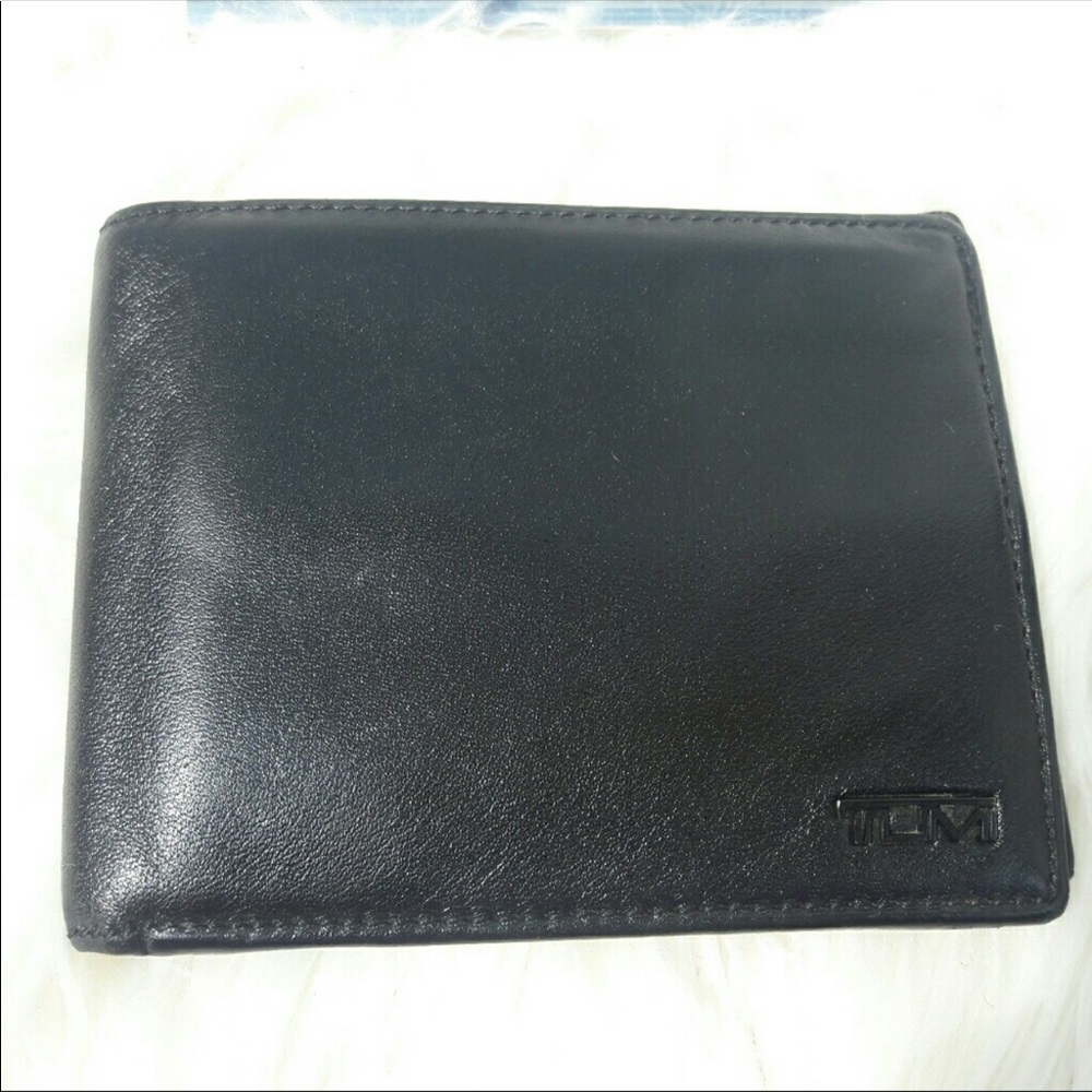Tumi Black Leather Wallet