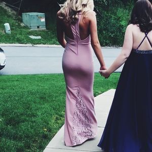 pink prom dress