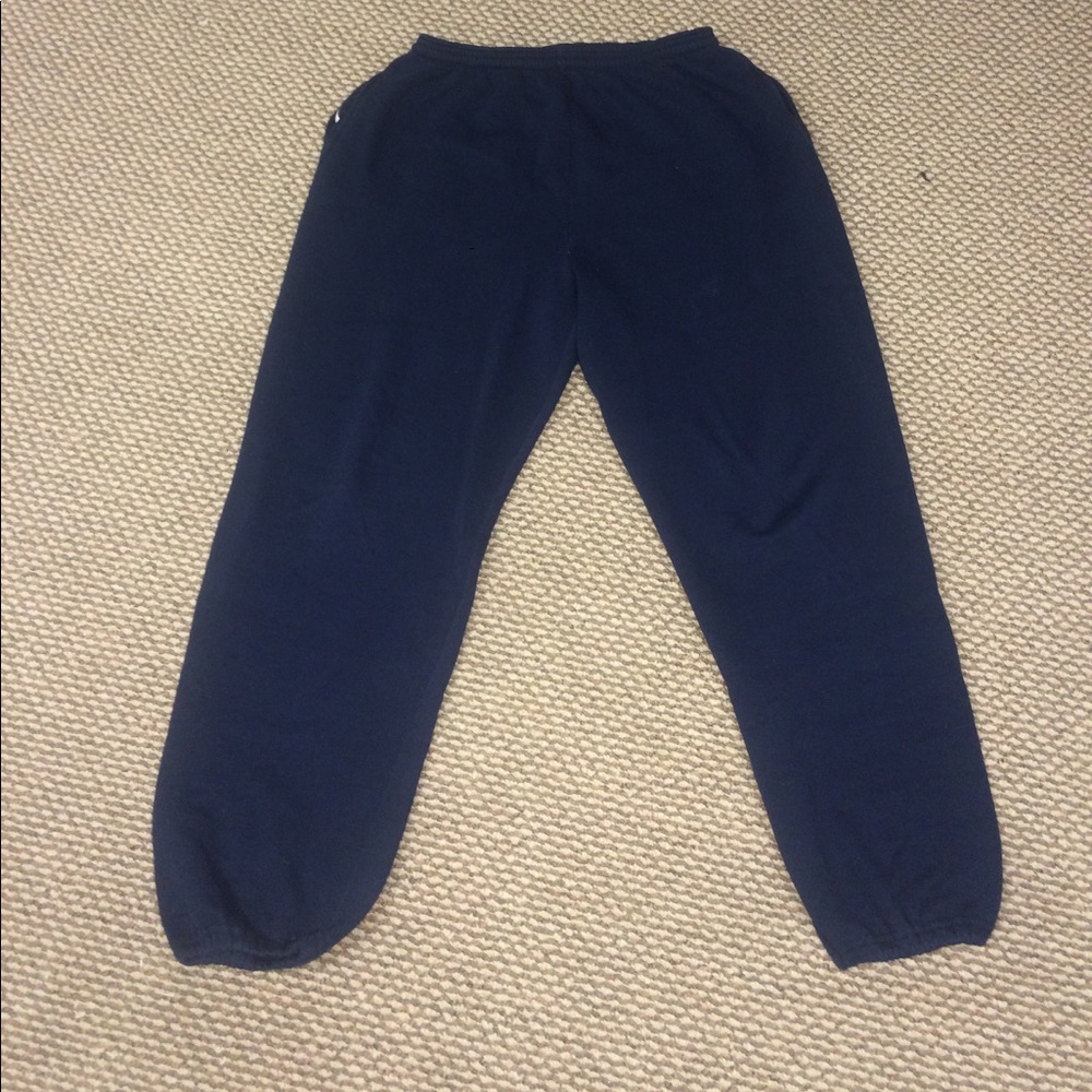 Navy large sweatpants