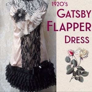 Flapper Gatsby Slip Dress