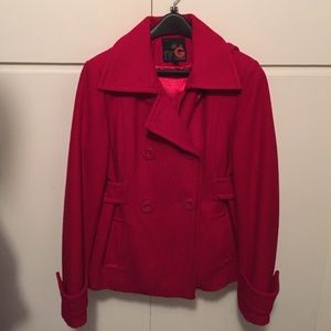 Red Peacoat