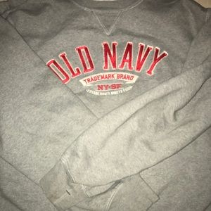 Old navy crew neck sweatshirt