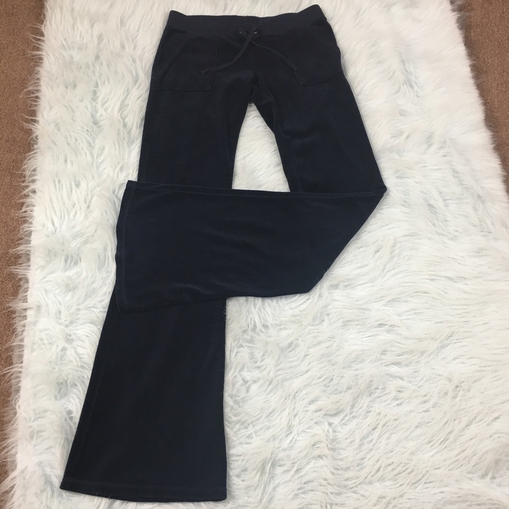 Juicy Couture  Blue Velour Drawstring Sweatpants