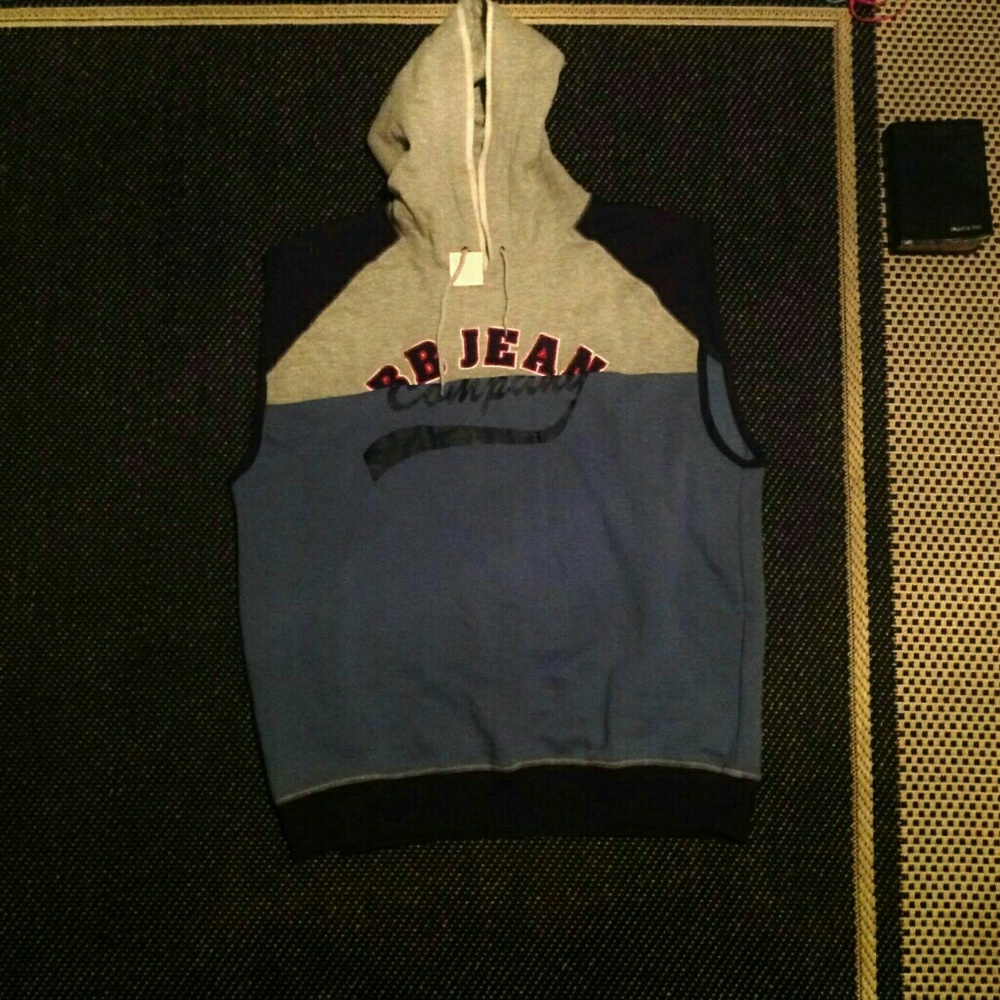 VERY RARE BUGLE BOY JEAN SLEEVES HOODIE