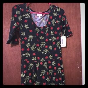 LuLaRoe Nicole! Medium, NWT! Ladybugs!