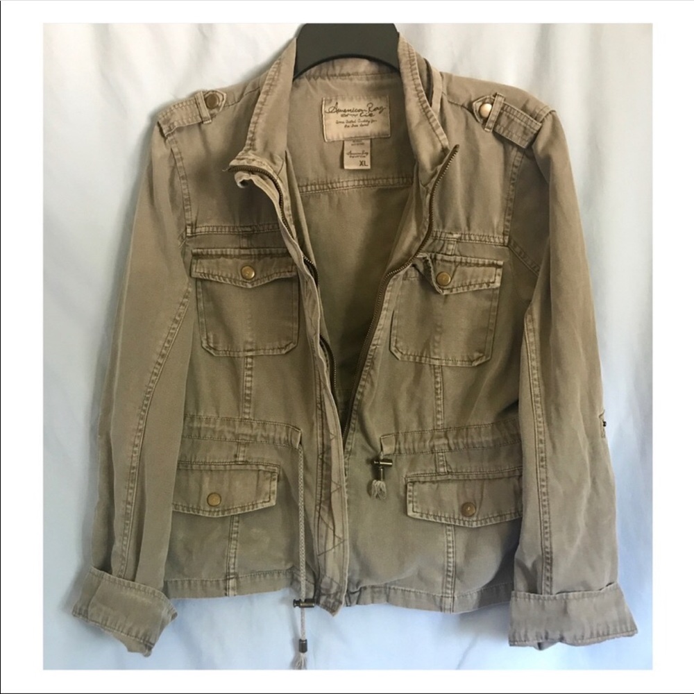 Military Cargo Coat