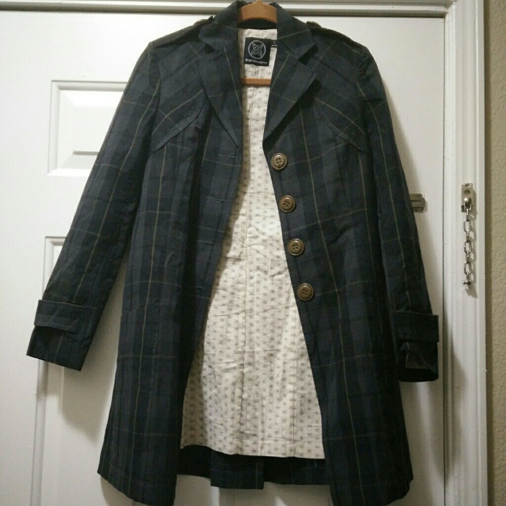 Catalina trech coat by Dear Creatures size small