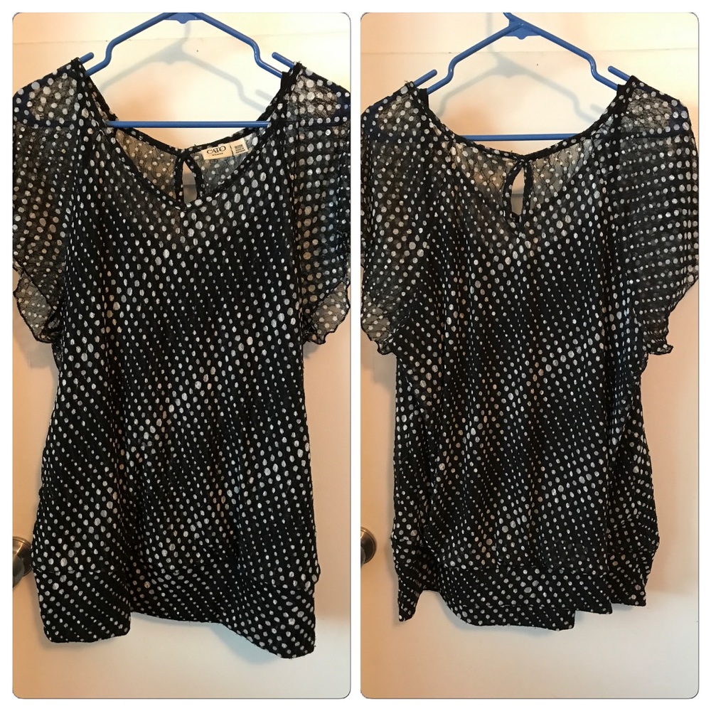 Polka Dot Blouse