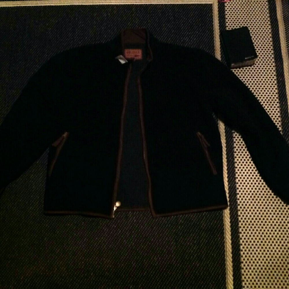 VINTAGE SUEDE PEACOAT WINDBREAK OUTBACK JACKET