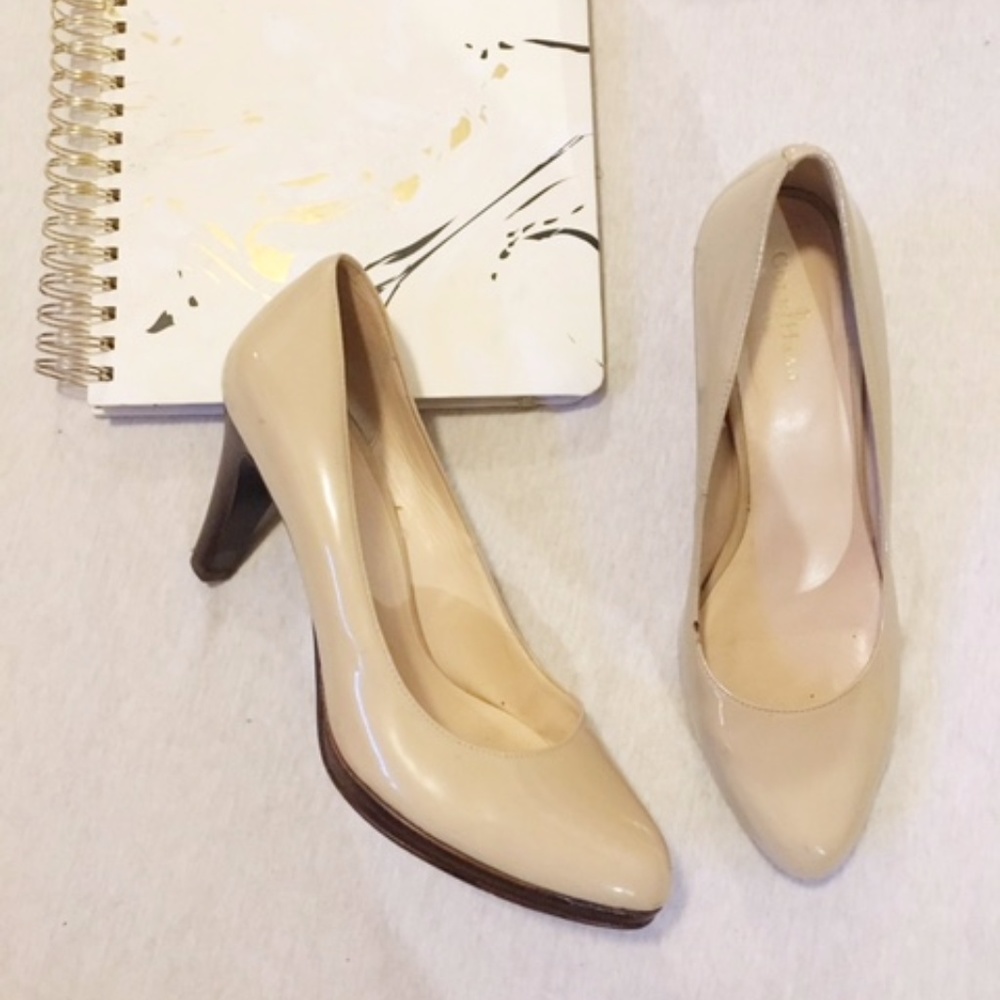Cole Haan Air Margot nude pumps