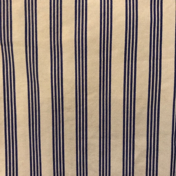 J. Crew Striped Blue and White Oxford Tunic - Picture 4 of 5