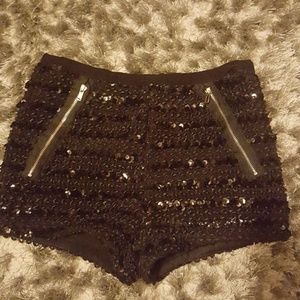 Black shorts