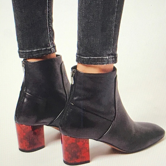 TOPSHOP Shoes - TOPSHOP black boots 2" heel SZ 37 Made in Spain