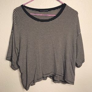 Brandy Melville striped loose tee