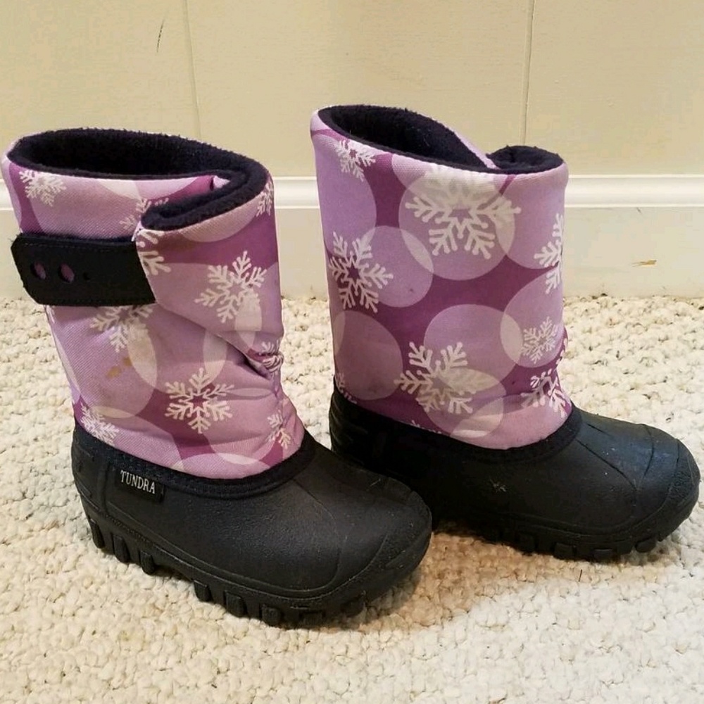 Toddler Purple Winter Boots