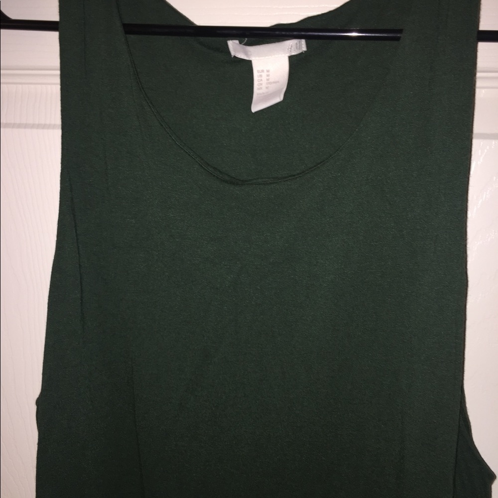 Emerald green dress