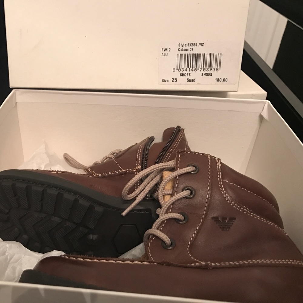 Armani kids boots