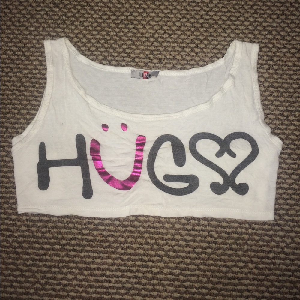 Hugs Crop Top Tank