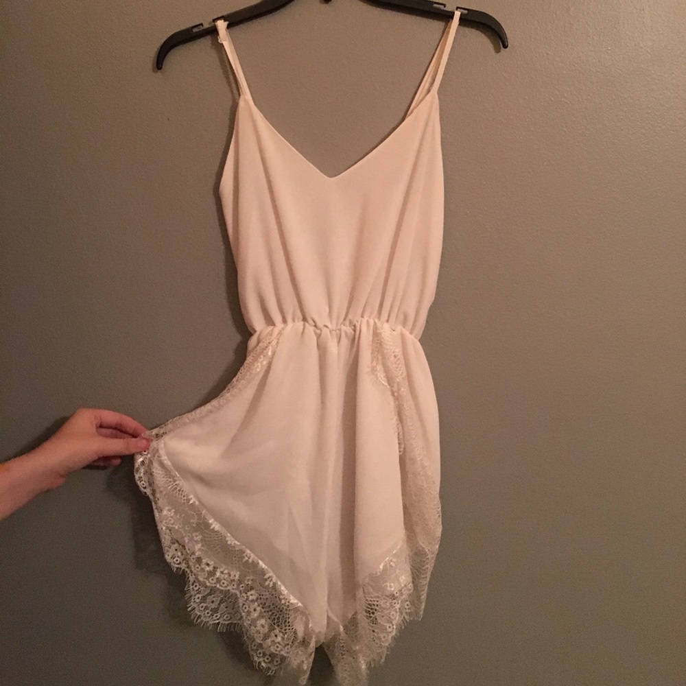 White romper