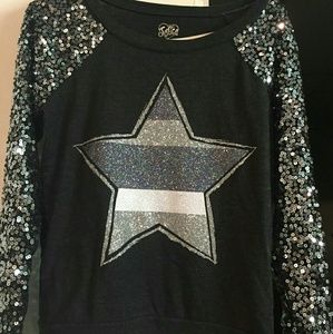 Justice long sleeve sweater