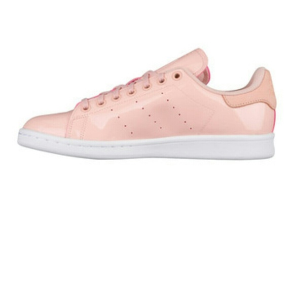 adidas Shoes - NWT adidas Stan Smith Glossy Pink Patent Leather