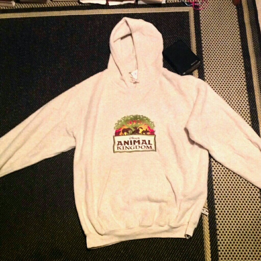 VINTAGE ANIMAL KINGDOM PULL OVER HOODIE