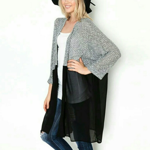 HP! NEW ● NICOLE Kimono Cardigan | L - Picture 3 of 5