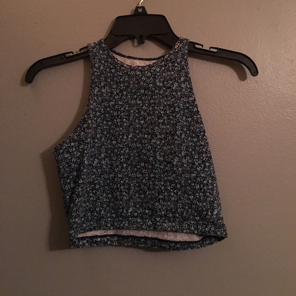 Floral crop top