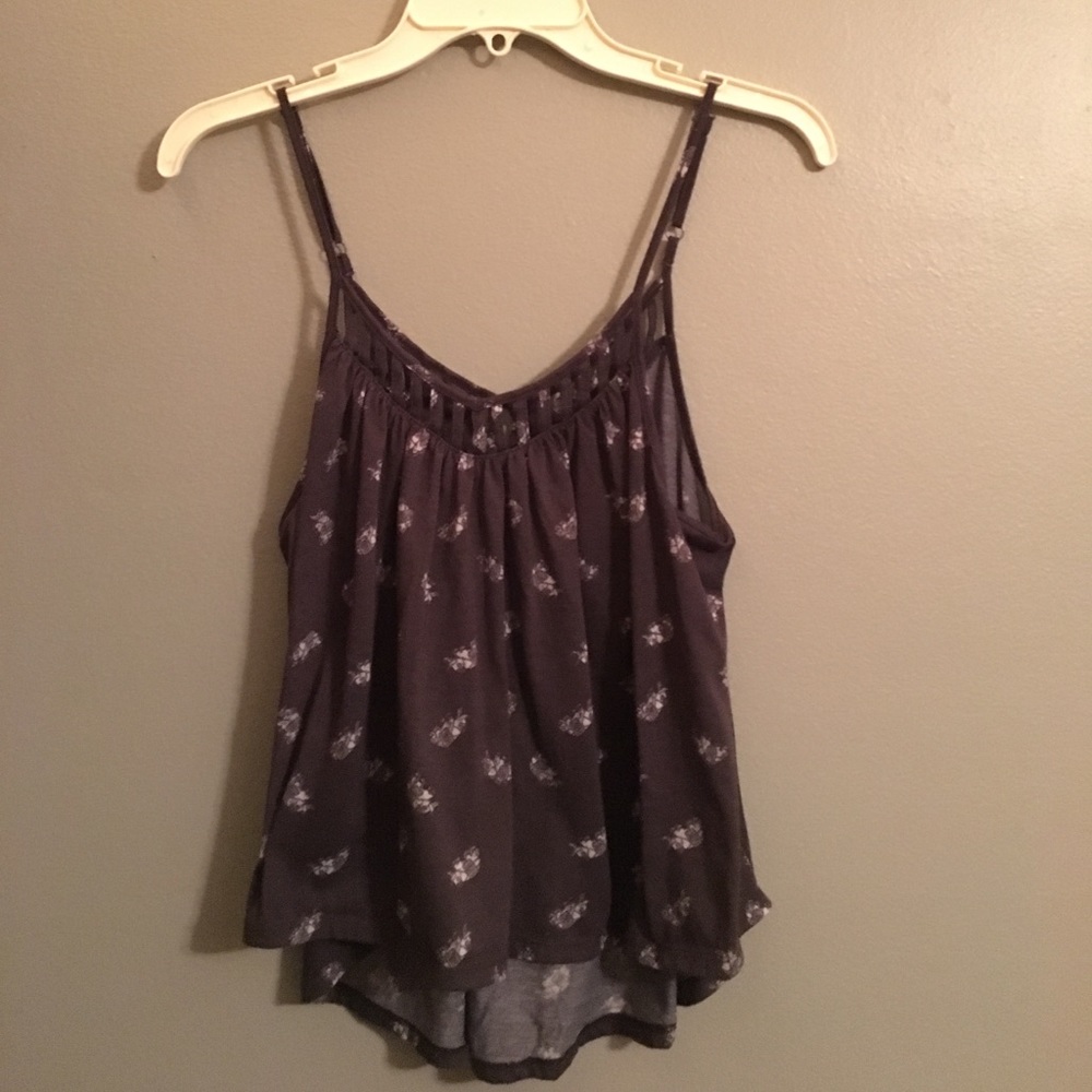 Elephant print spaghetti strap