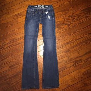 Distressed SO Bootcut Jeans