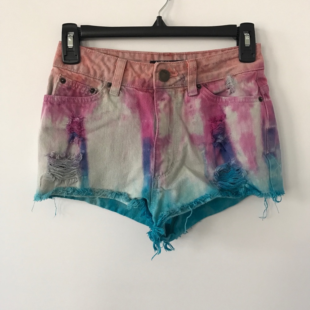 BDG. Tie-Dye High Rise Cheeky Short Short