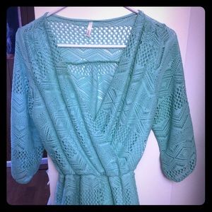 Very cute turquoise romper