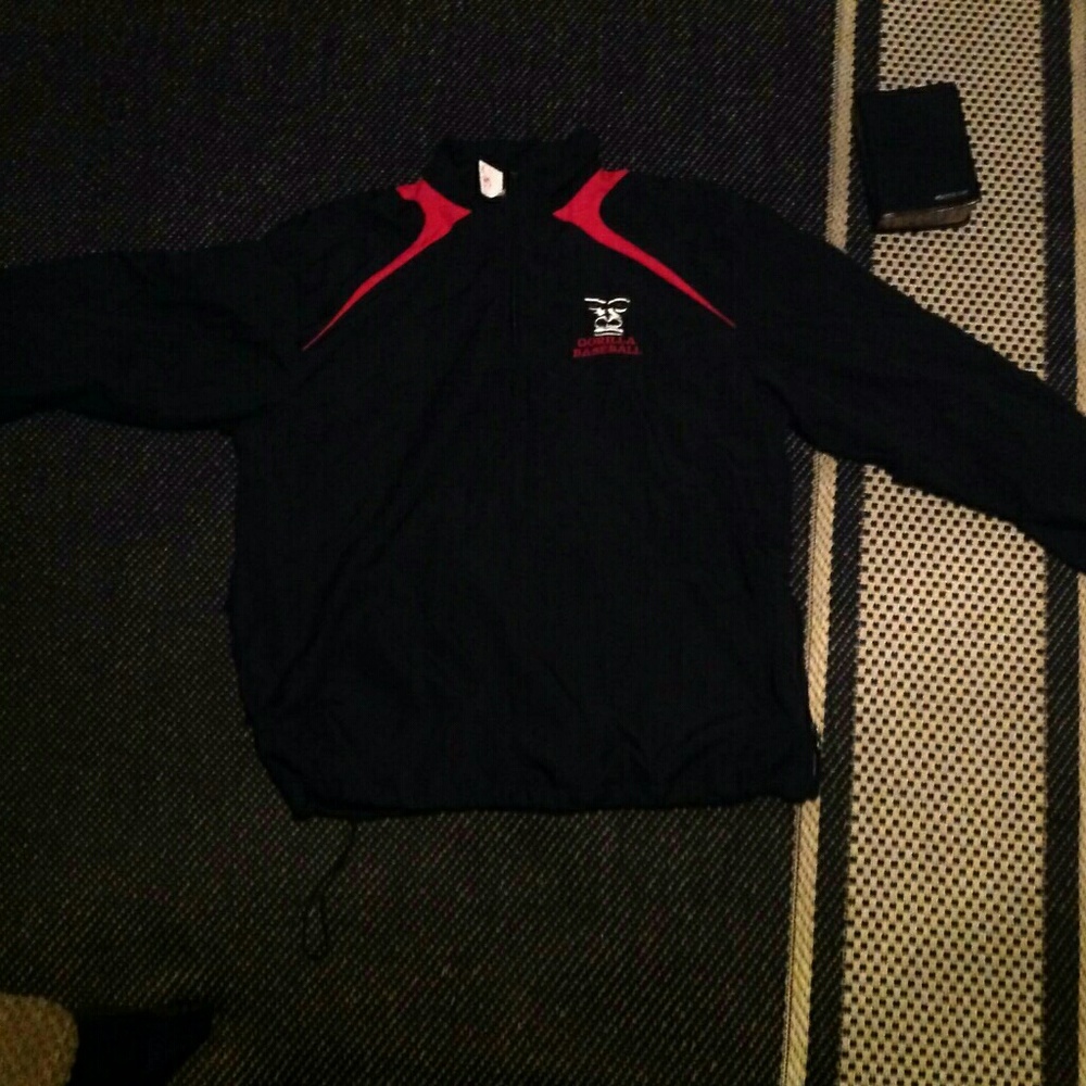 RARE GORILLA BASEBALL #11 WINDBREAKER JACKET