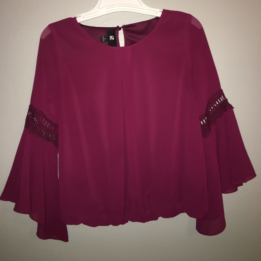 Long sleeve blouse