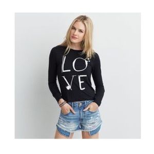 American Eagle Soft and Sexy Long Sleeve Top