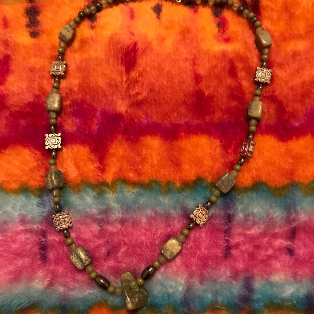 Handmade Stone Necklace