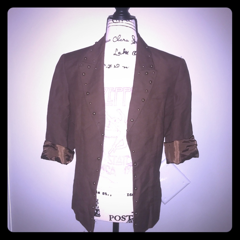 Vintage Studded Blazer