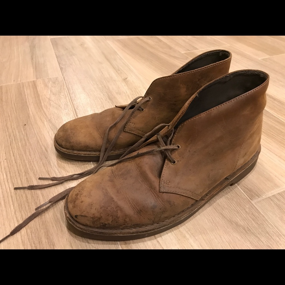Men's Leather Clarks - Shoe size 13