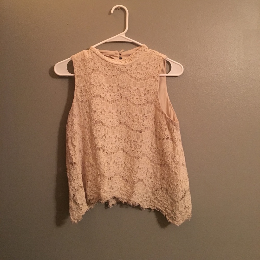 Crochet crop top