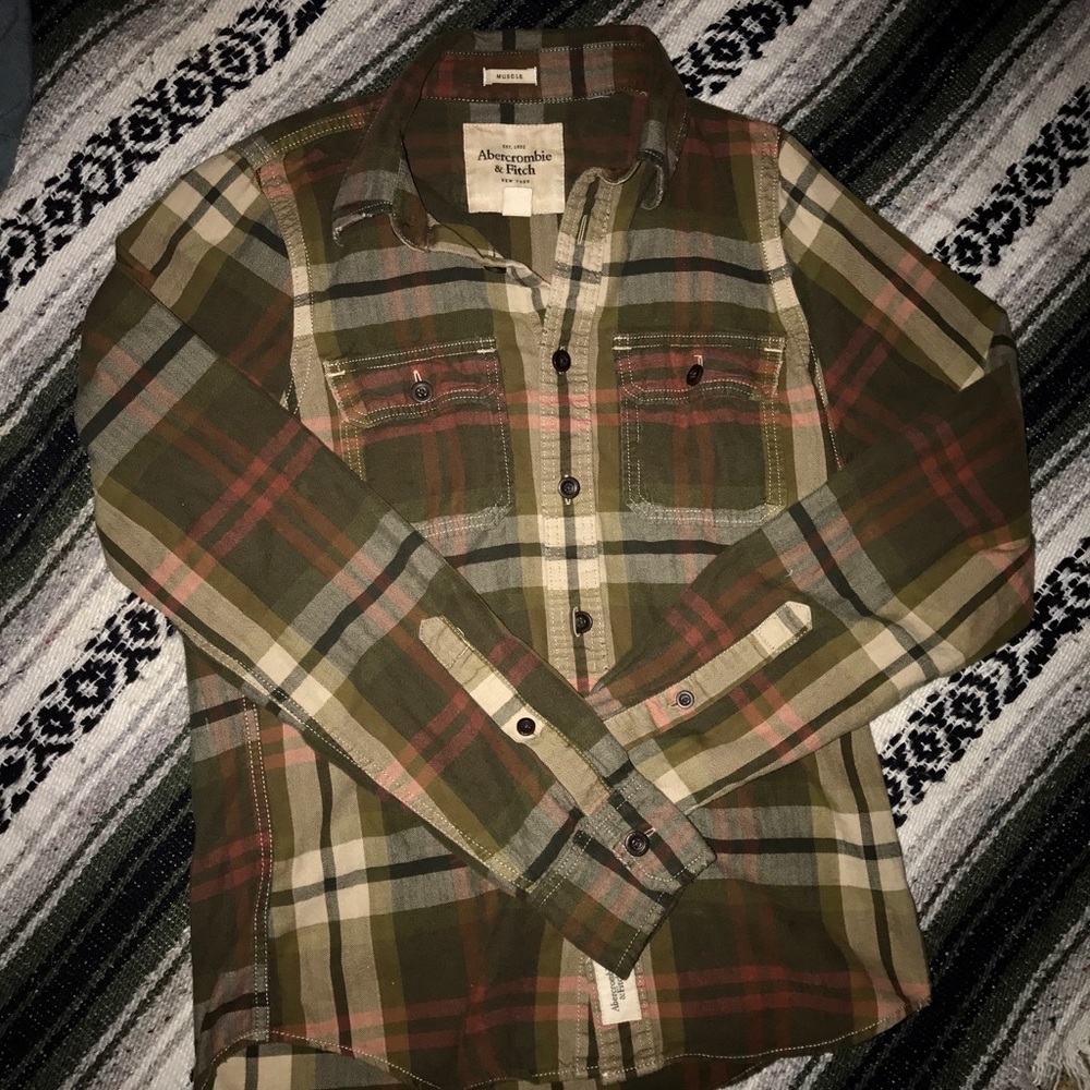 Men's Abercrombie and Fitch button down
