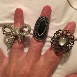 Fun and fashionable costume rings