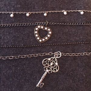 Heart & Key necklace